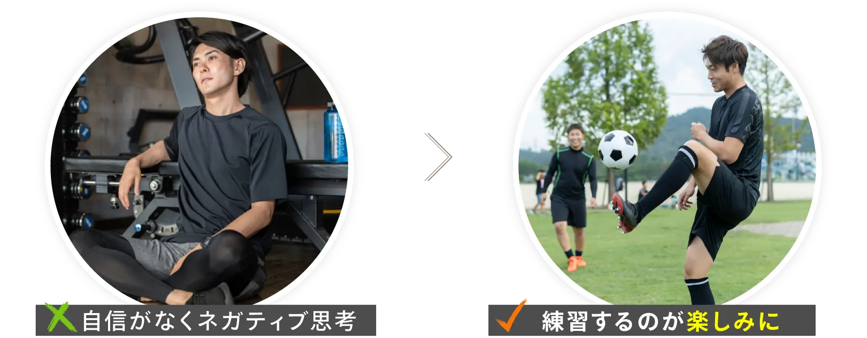 自信がなくネガティブ思考